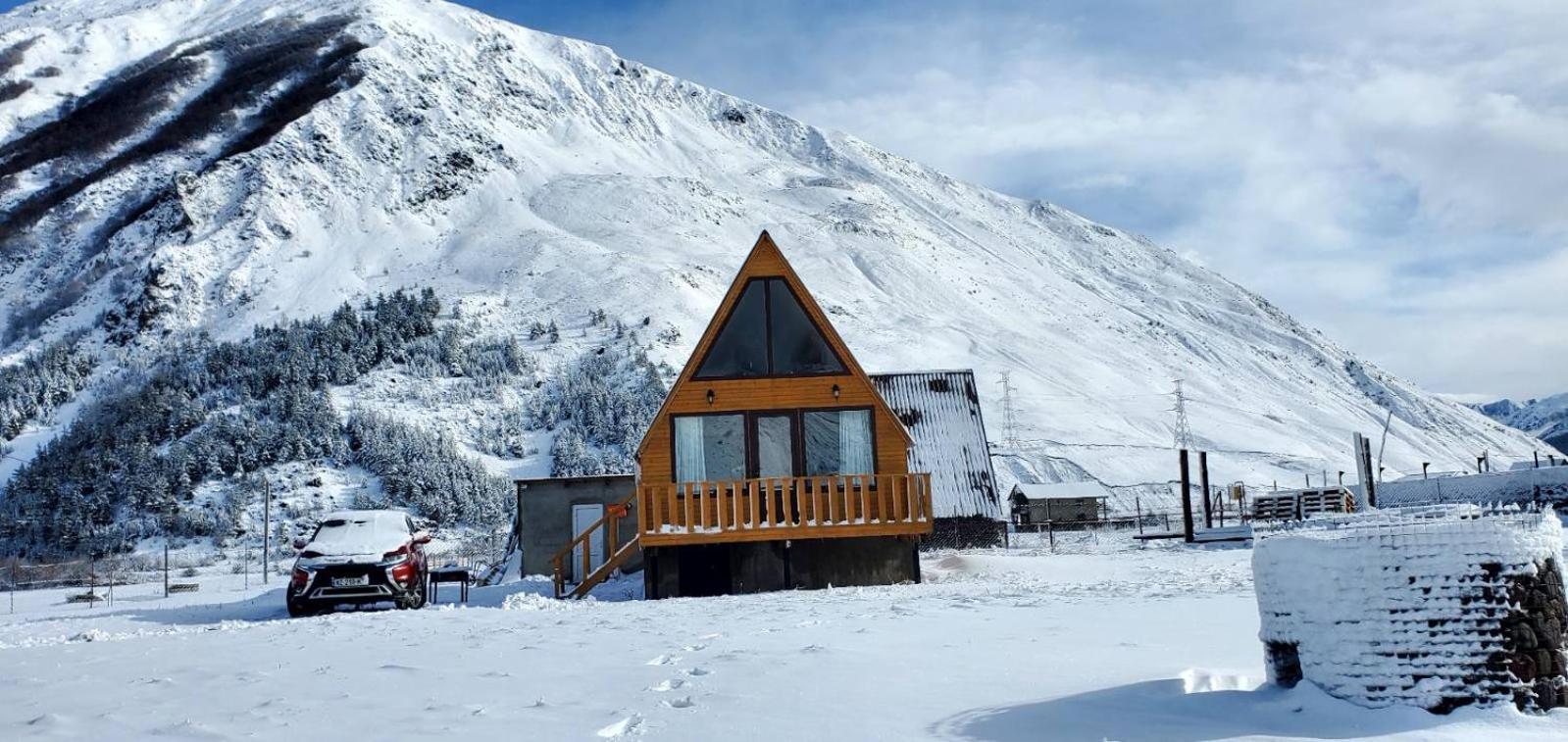 Mountain Hut In Kazbegi 빌라 외부 사진