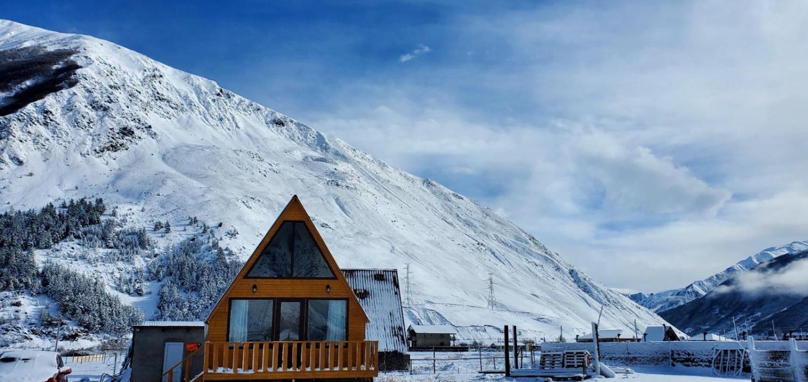 Mountain Hut In Kazbegi 빌라 외부 사진