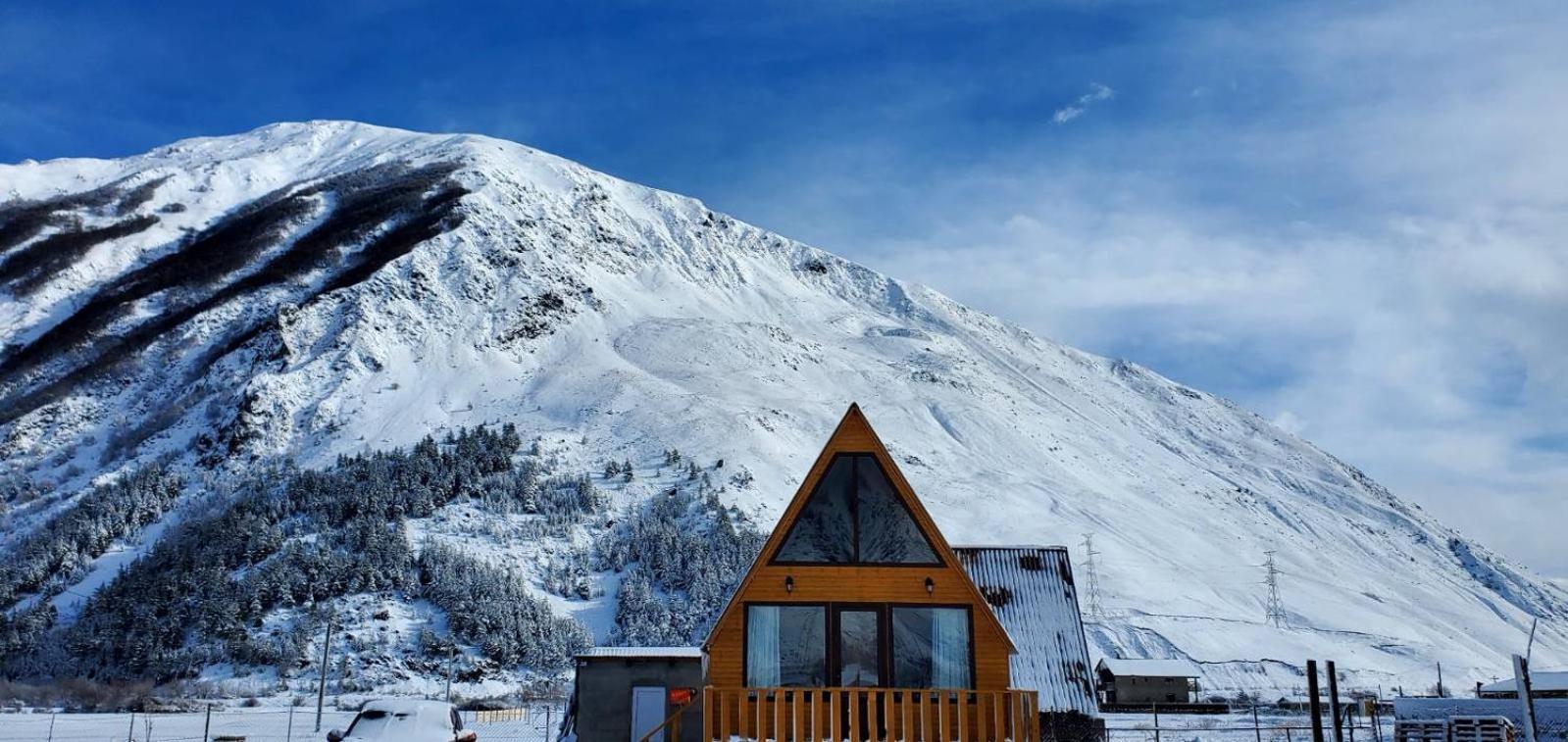 Mountain Hut In Kazbegi 빌라 외부 사진