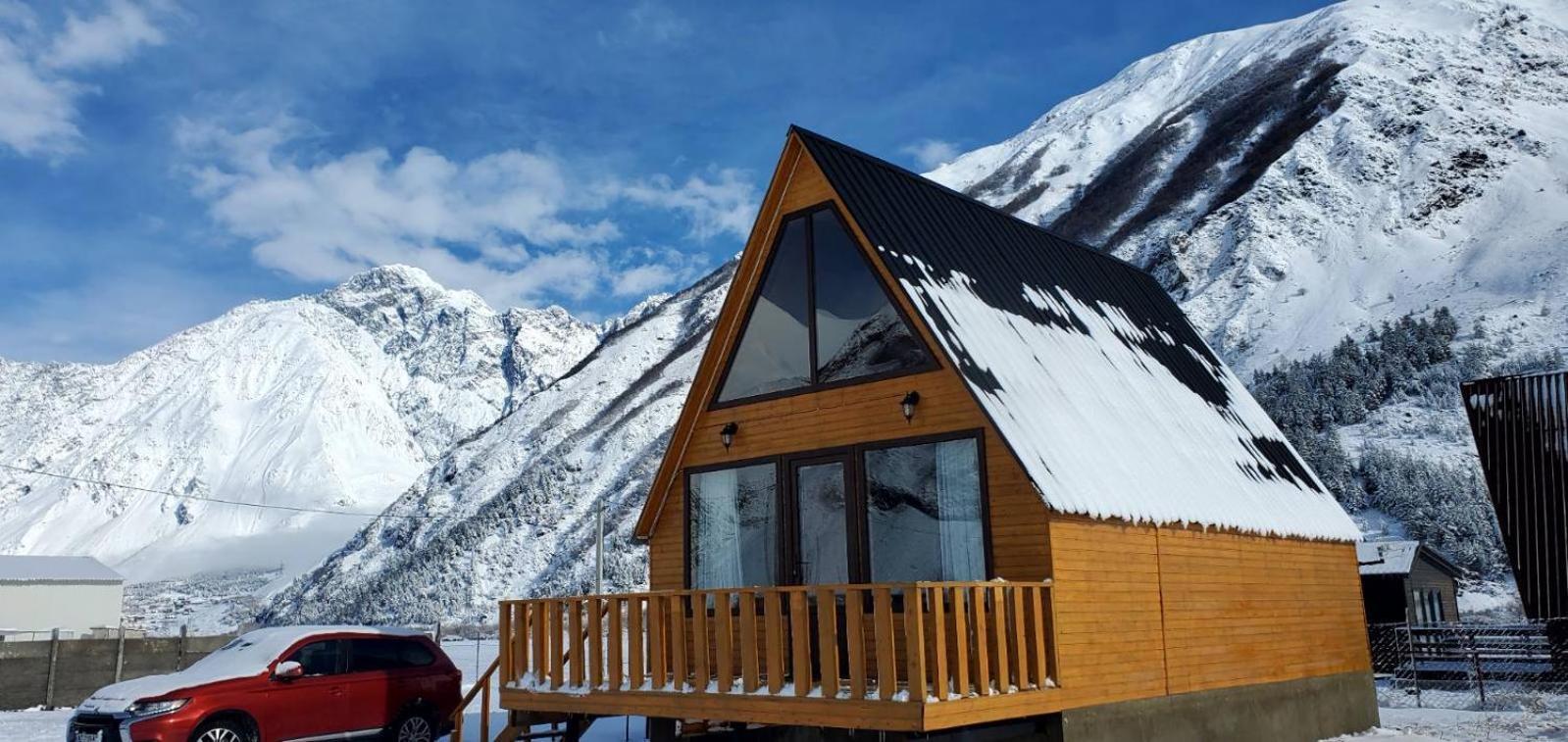 Mountain Hut In Kazbegi 빌라 외부 사진