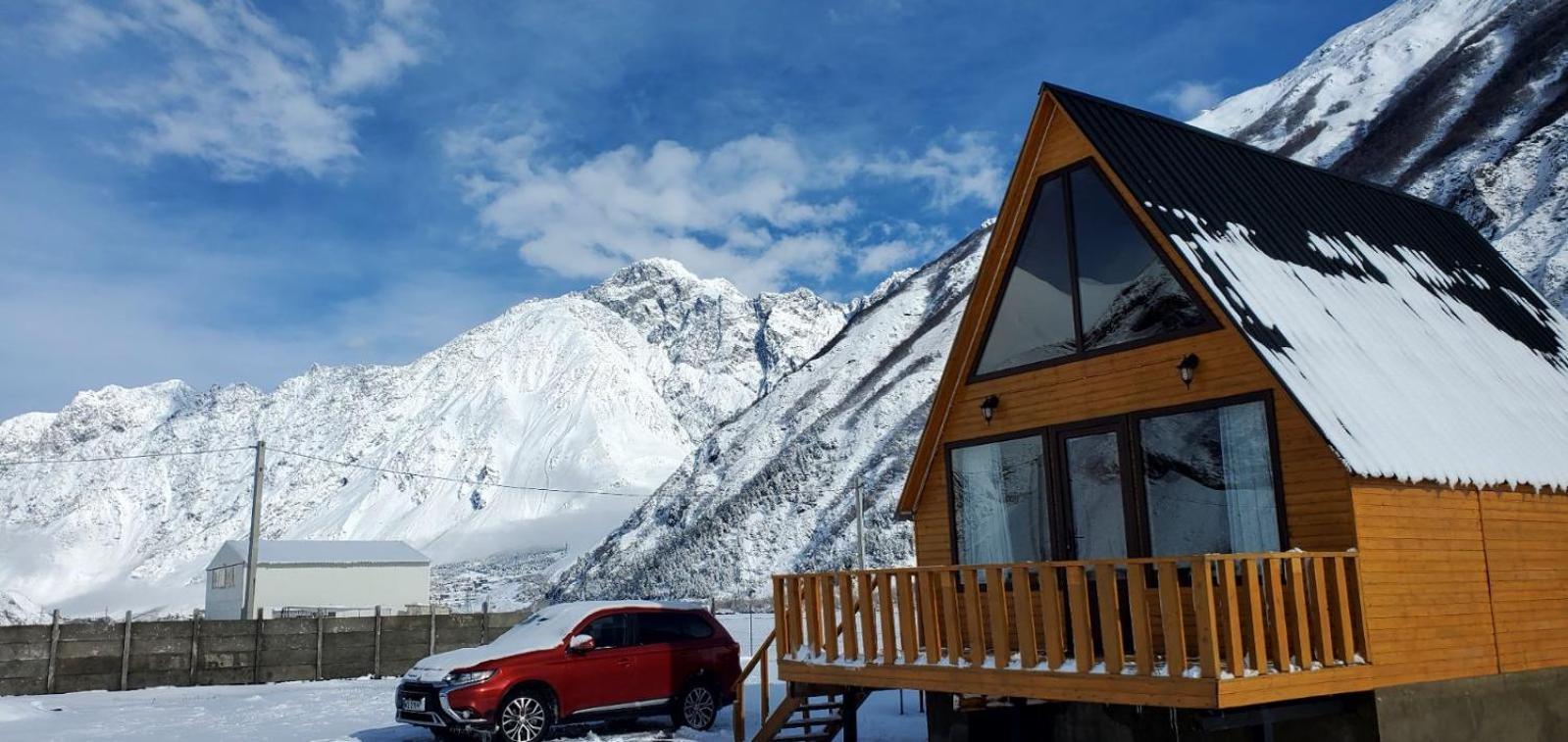 Mountain Hut In Kazbegi 빌라 외부 사진